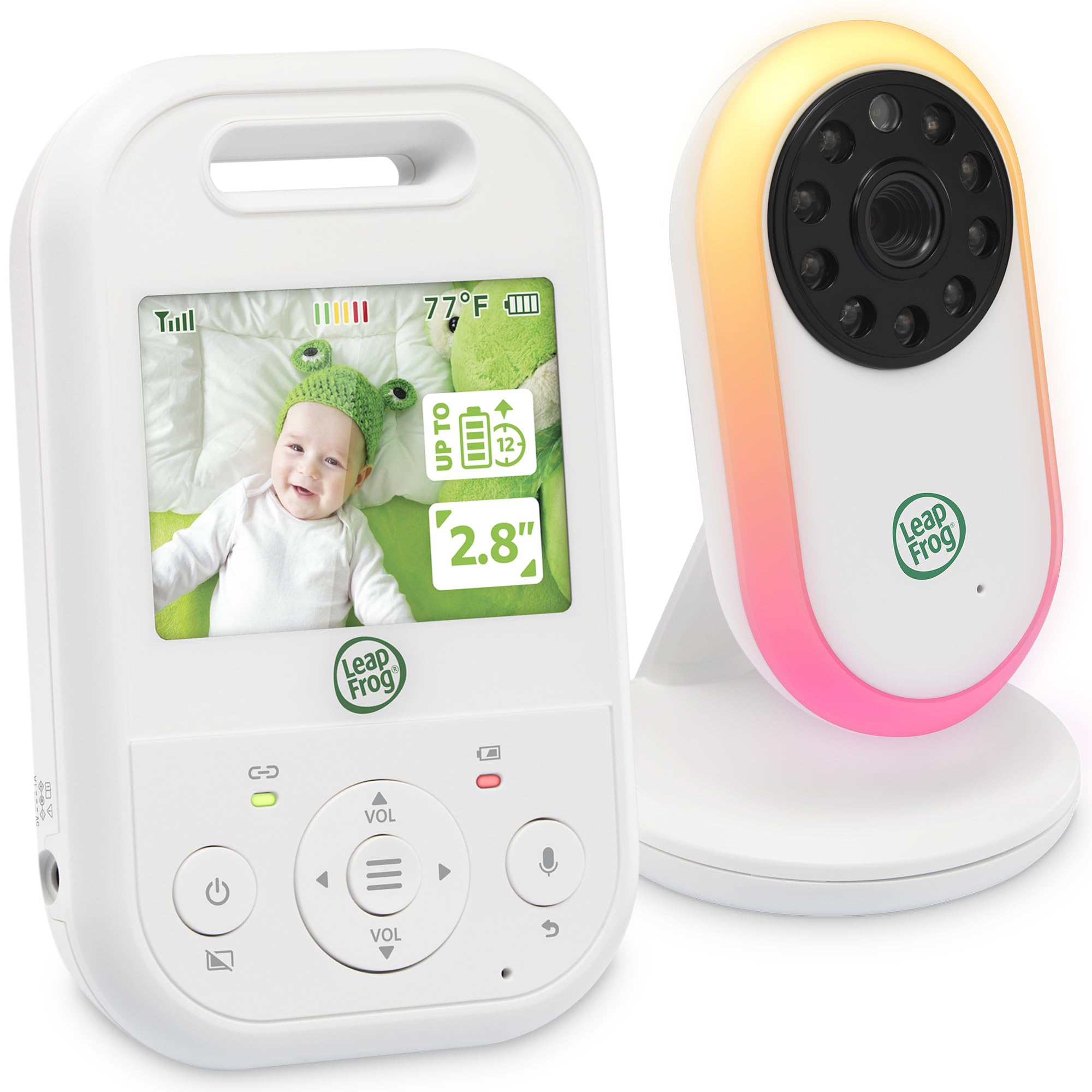 Amazon.com : LeapFrog Baby Monitor LF2423, No WiFi, IPS Screen